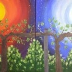 "Day/Night Vineyard"