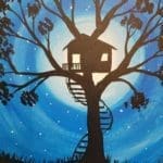 "TreeFort Night" by Dena Lynn