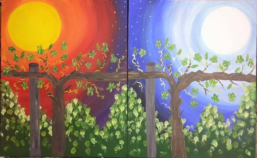 "Day/Night Vineyard"