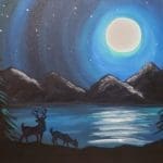 "Moonlit Lake" by Dena Lynn